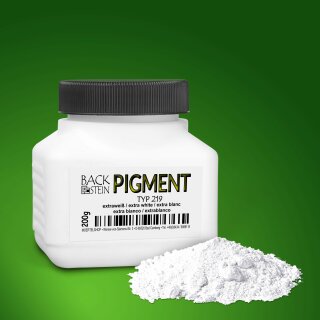 Cement-compatible pigments type 219 extra white, 200 g