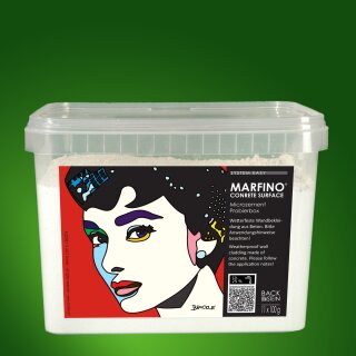 MARFINO &reg; CONCRETE SURFACE Microcement sample box 11 colours