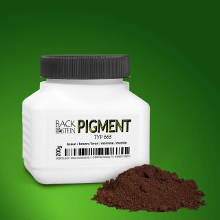Cement-compatible pigments type 663 brown, 200 g