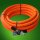 Lightweight mortar hose NW42, 20 m (original SPUMAX accessory)