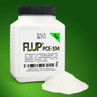 FLUP&reg; - PCE-104 superplasticizer in powder form, 250 g