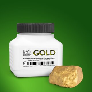 Mineral paint gold, 250 g